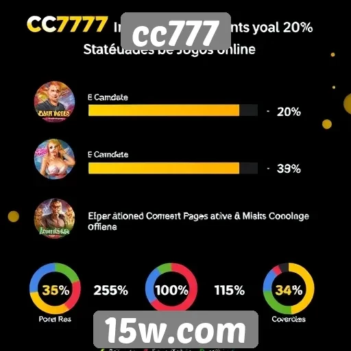 Estatísticas de usuários ativos no cc777
