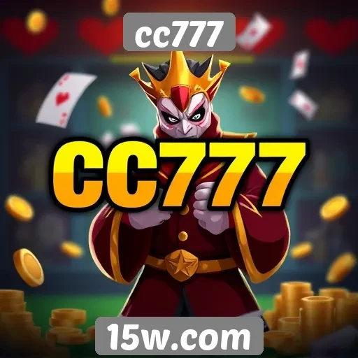 cc777 é uma plataforma de jogos online em crescimento